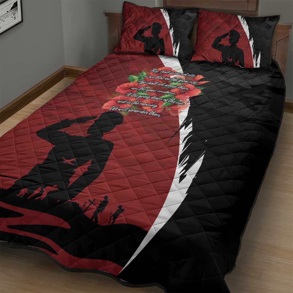Anzac Day Women Veteran Quilt Bed Set Ode of Remembrance