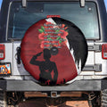 Anzac Day Women Veteran Spare Tire Cover Ode of Remembrance