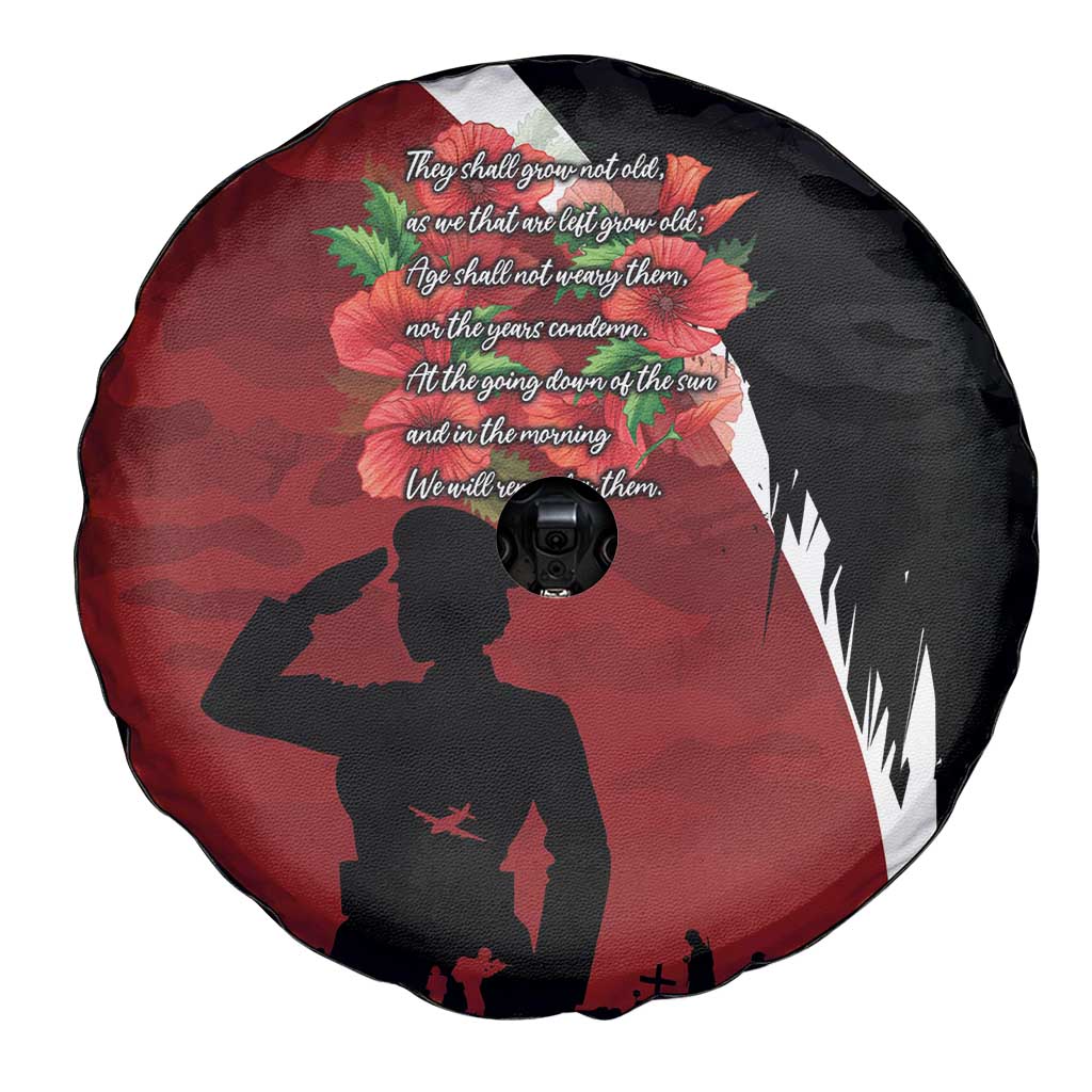 Anzac Day Women Veteran Spare Tire Cover Ode of Remembrance