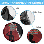 Anzac Day Women Veteran Spare Tire Cover Ode of Remembrance