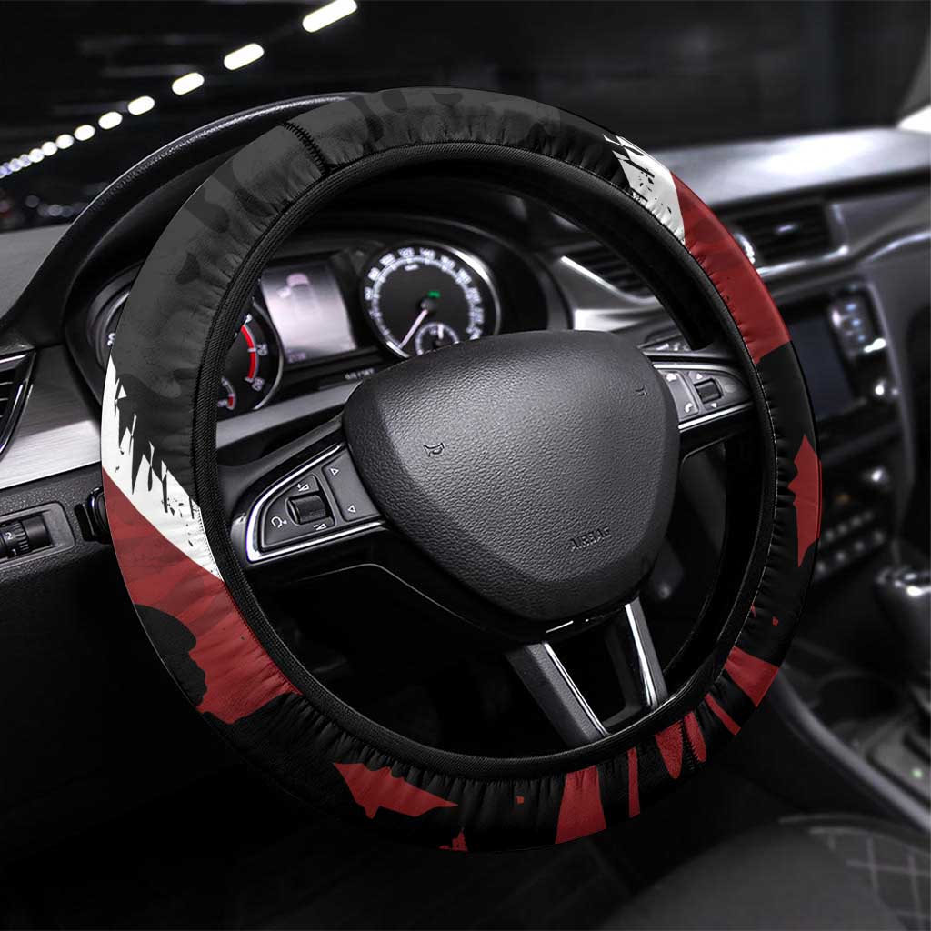 Anzac Day Women Veteran Steering Wheel Cover Ode of Remembrance