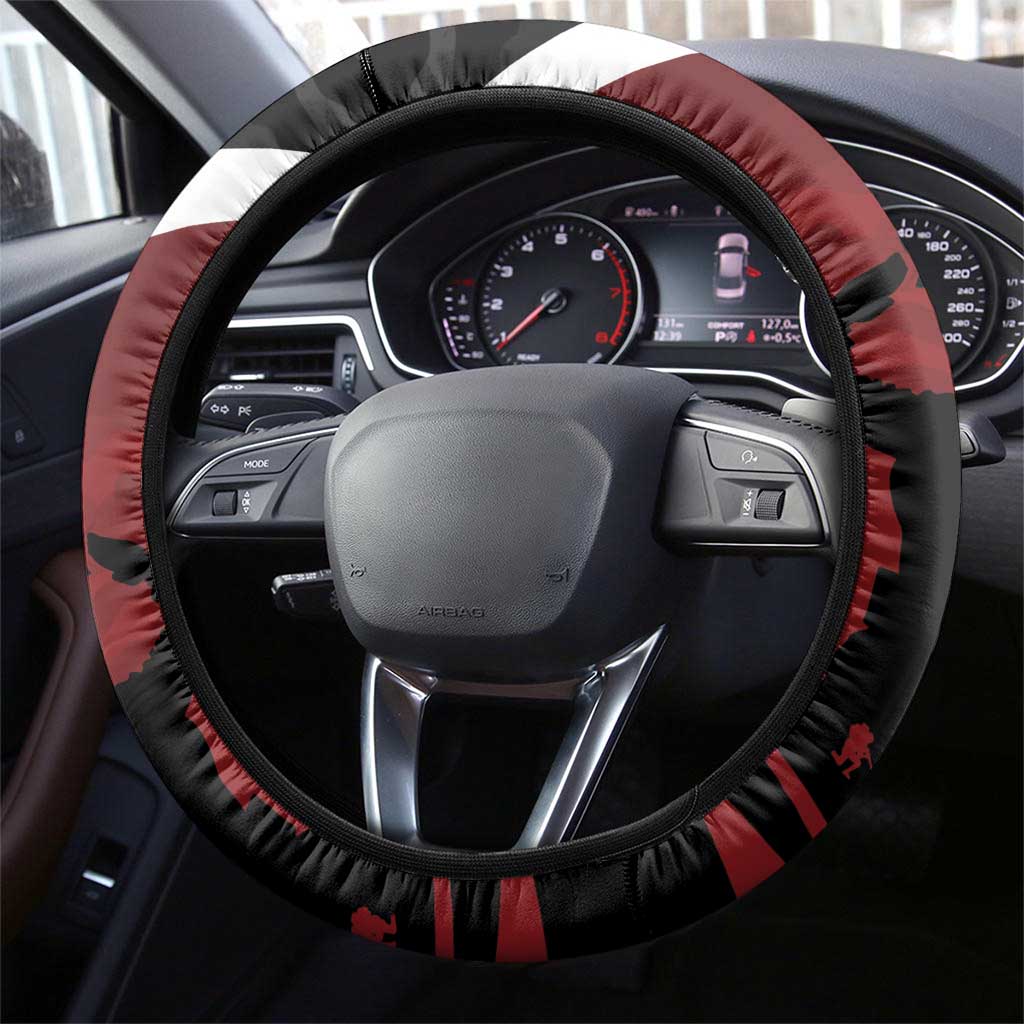 Anzac Day Women Veteran Steering Wheel Cover Ode of Remembrance