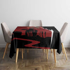 Anzac Day Women Veteran Tablecloth Ode of Remembrance