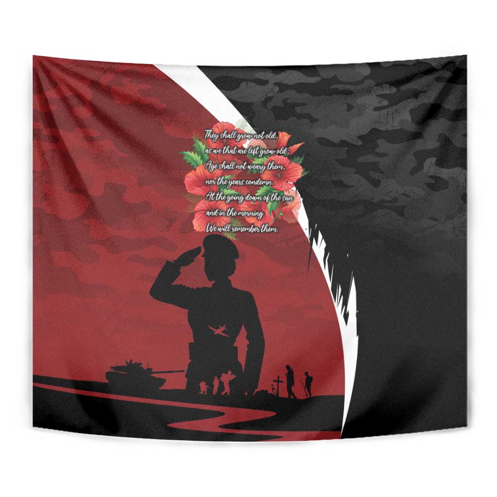 Anzac Day Women Veteran Tapestry Ode of Remembrance