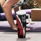 Anzac Day Women Veteran Tumbler With Handle Ode of Remembrance