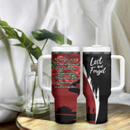 Anzac Day Women Veteran Tumbler With Handle Ode of Remembrance
