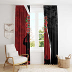 Anzac Day Women Veteran Window Curtain Ode of Remembrance