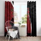 Anzac Day Women Veteran Window Curtain Ode of Remembrance