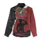 Anzac Day Women Veteran Women Casual Shirt Ode of Remembrance