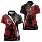 Anzac Day Women Veteran Women Polo Shirt Ode of Remembrance