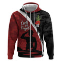 Anzac Day Women Veteran Zip Hoodie Ode of Remembrance