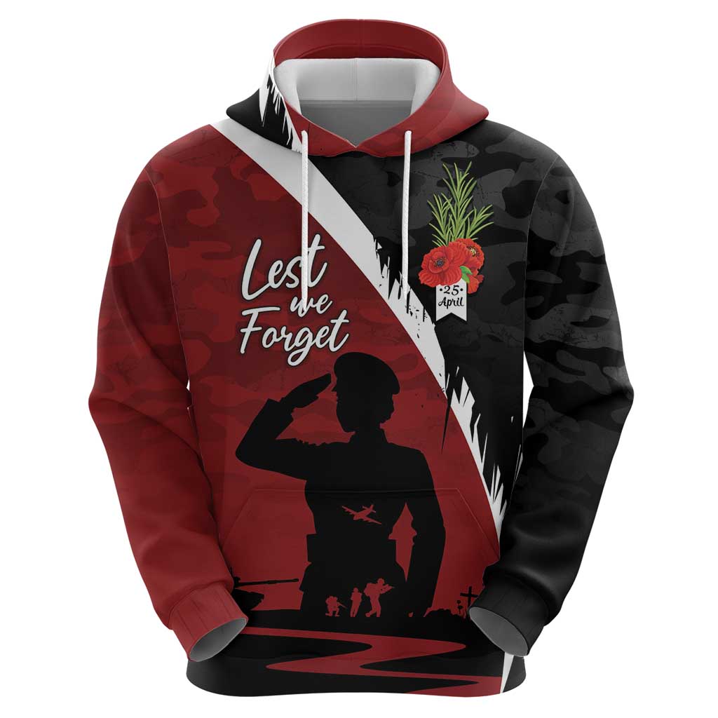 Anzac Day Women Veteran Zip Hoodie Ode of Remembrance
