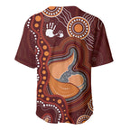 Australia Mother's Day Indigenous Baseball Jersey Aboriginal Art