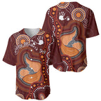 Australia Mother's Day Indigenous Baseball Jersey Aboriginal Art