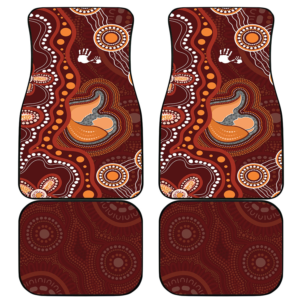 Australia Mother's Day Indigenous Car Mats Aboriginal Art