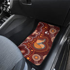 Australia Mother's Day Indigenous Car Mats Aboriginal Art