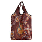 Australia Mother's Day Indigenous Grocery Bag Aboriginal Art