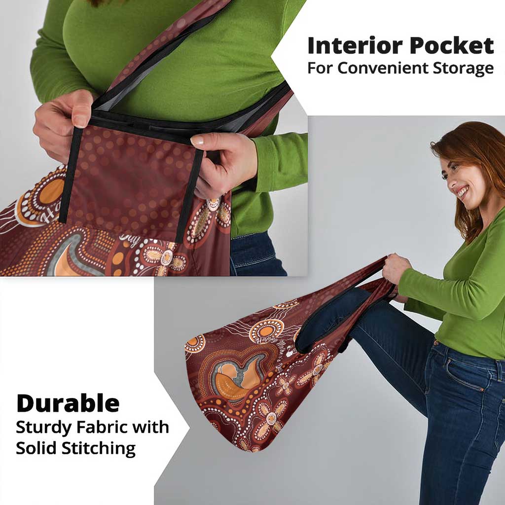 Australia Mother's Day Indigenous Grocery Bag Aboriginal Art