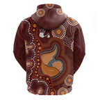 Australia Mother's Day Indigenous Hoodie Aboriginal Art