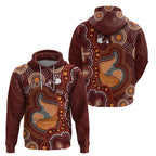 Australia Mother's Day Indigenous Hoodie Aboriginal Art