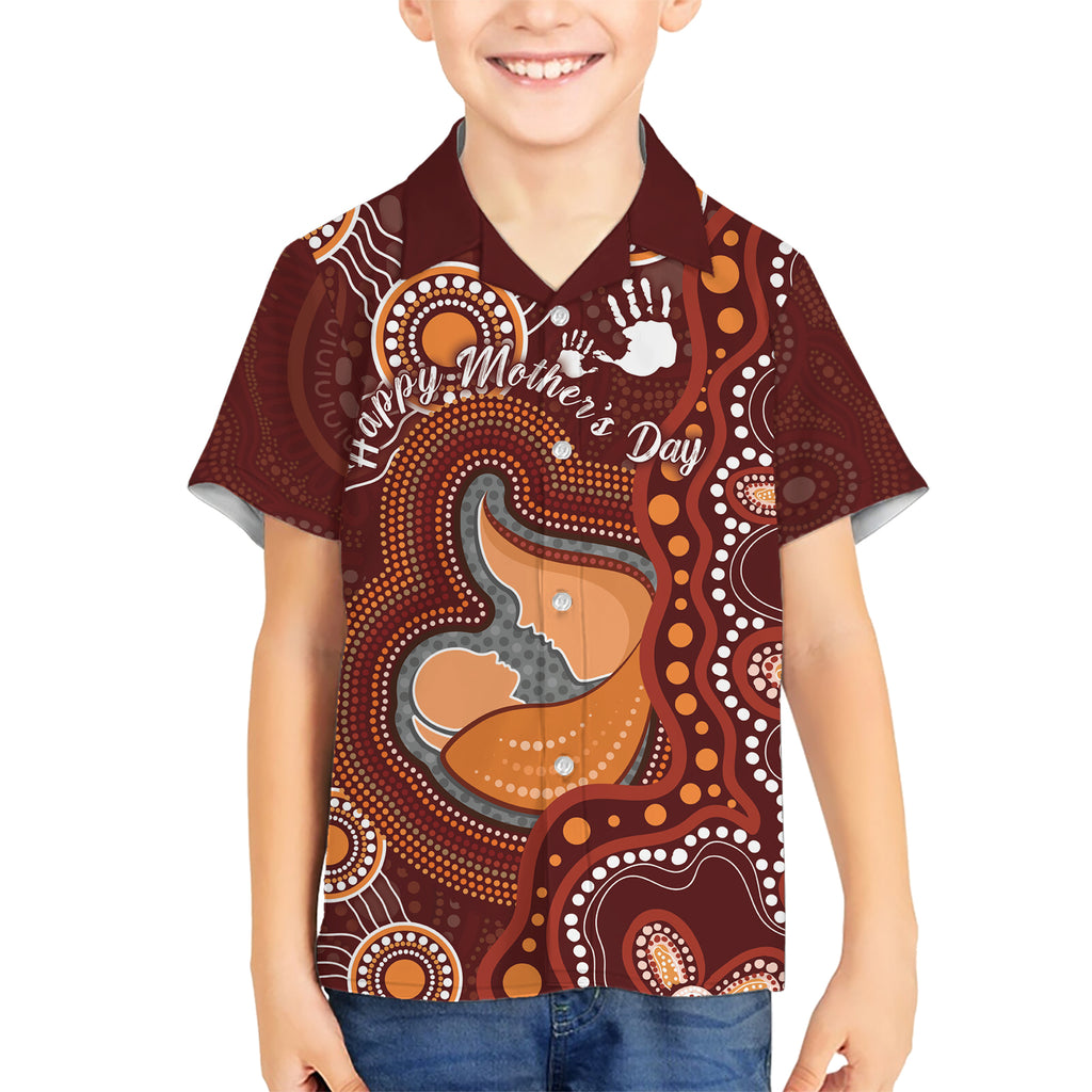 Australia Mother's Day Indigenous Kid Hawaiian Shirt Aboriginal Art