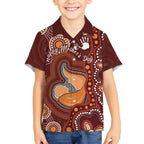 Australia Mother's Day Indigenous Kid Hawaiian Shirt Aboriginal Art