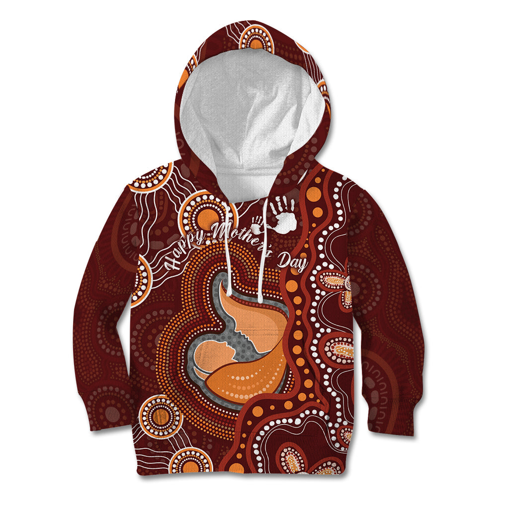 Australia Mother's Day Indigenous Kid Hoodie Aboriginal Art