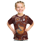 Australia Mother's Day Indigenous Kid T Shirt Aboriginal Art