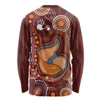 Australia Mother's Day Indigenous Long Sleeve Shirt Aboriginal Art