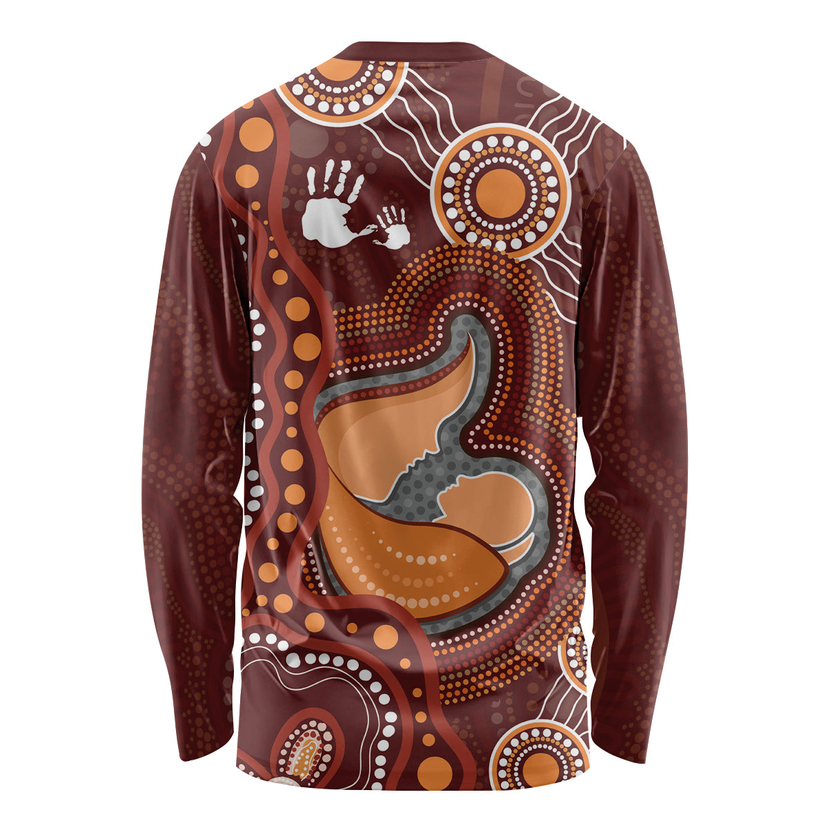 Australia Mother's Day Indigenous Long Sleeve Shirt Aboriginal Art