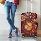 Australia Mother's Day Indigenous Luggage Cover Aboriginal Art