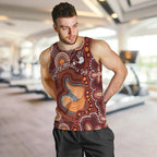 Australia Mother's Day Indigenous Men Tank Top Aboriginal Art
