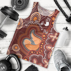 Australia Mother's Day Indigenous Men Tank Top Aboriginal Art