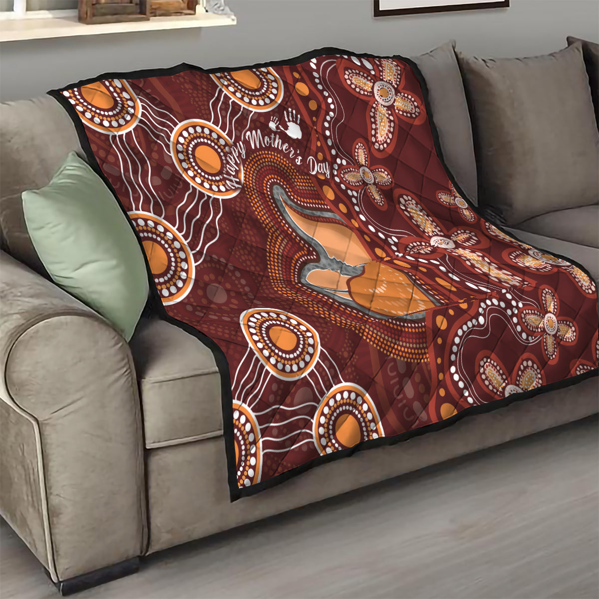 Australia Mother's Day Indigenous Quilt Aboriginal Art