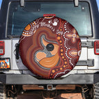 Australia Mother's Day Indigenous Spare Tire Cover Aboriginal Art