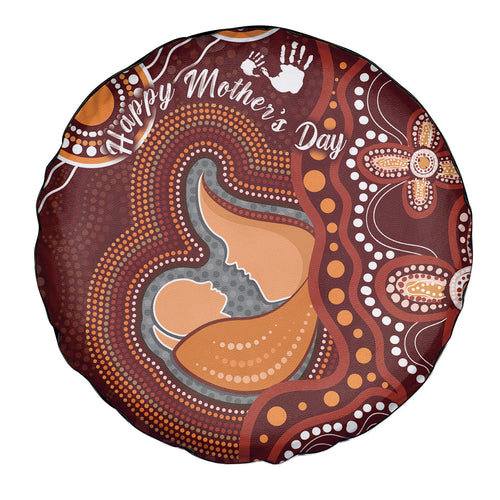 Australia Mother's Day Indigenous Spare Tire Cover Aboriginal Art