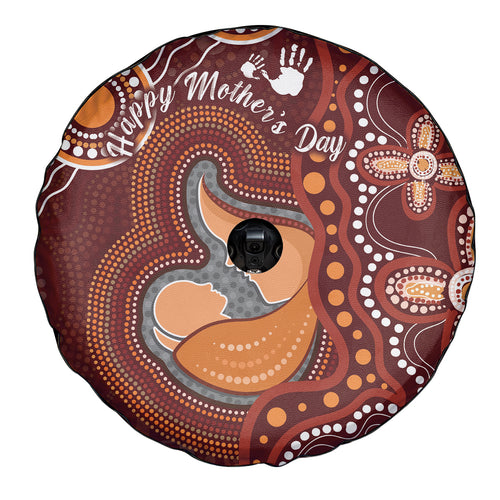 Australia Mother's Day Indigenous Spare Tire Cover Aboriginal Art