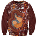 Australia Mother's Day Indigenous Sweatshirt Aboriginal Art