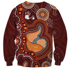 Australia Mother's Day Indigenous Sweatshirt Aboriginal Art