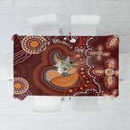 Australia Mother's Day Indigenous Tablecloth Aboriginal Art