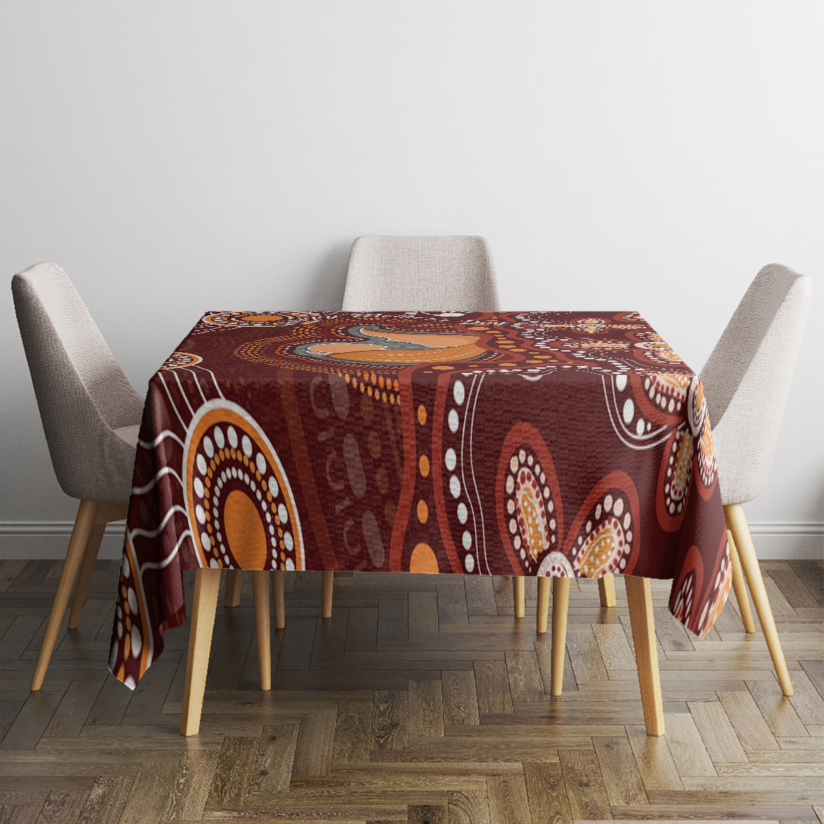Australia Mother's Day Indigenous Tablecloth Aboriginal Art