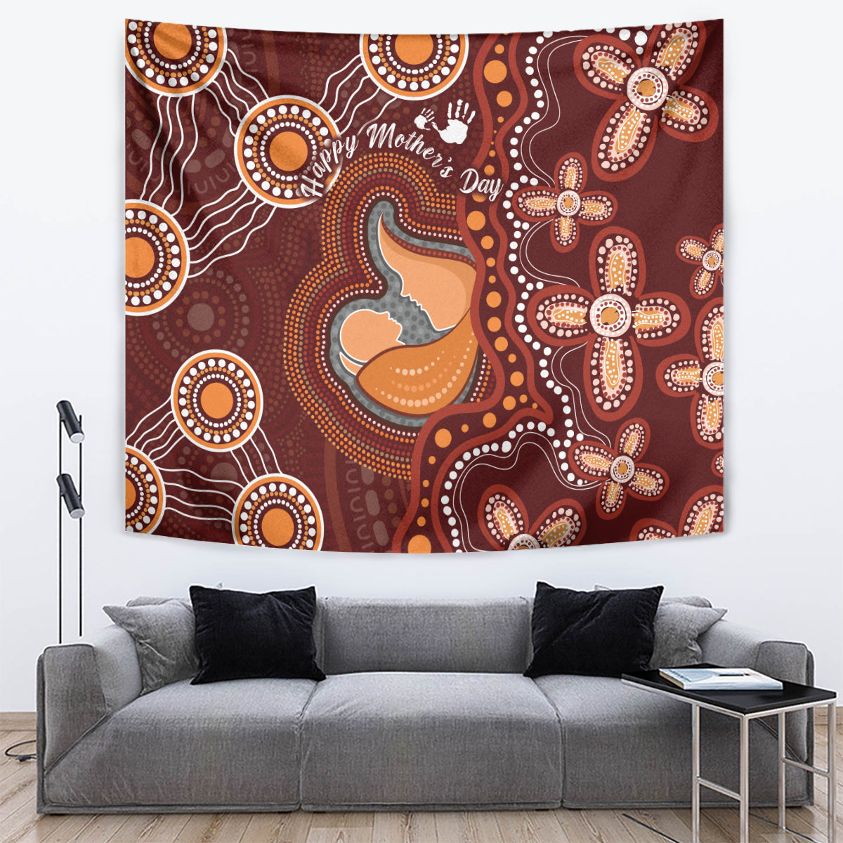Australia Mother's Day Indigenous Tapestry Aboriginal Art
