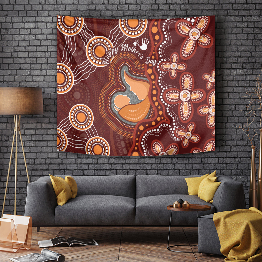 Australia Mother's Day Indigenous Tapestry Aboriginal Art
