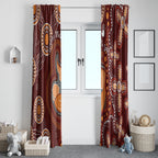 Australia Mother's Day Indigenous Window Curtain Aboriginal Art