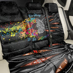 Australia Aboriginal Back Car Seat Cover Autism It's Okay To Be Different
