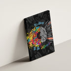 Australia Aboriginal Canvas Wall Art Autism It's Okay To Be Different