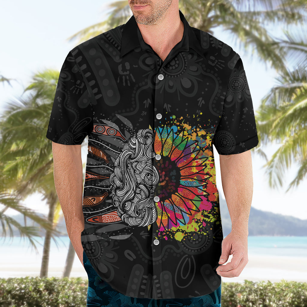 Australia Aboriginal Hawaiian Shirt Autism It's Okay To Be Different