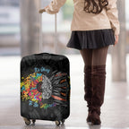 Australia Aboriginal Luggage Cover Autism It's Okay To Be Different