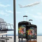 Australia Aboriginal Luggage Cover Autism It's Okay To Be Different