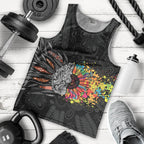 Australia Aboriginal Men Tank Top Autism It's Okay To Be Different